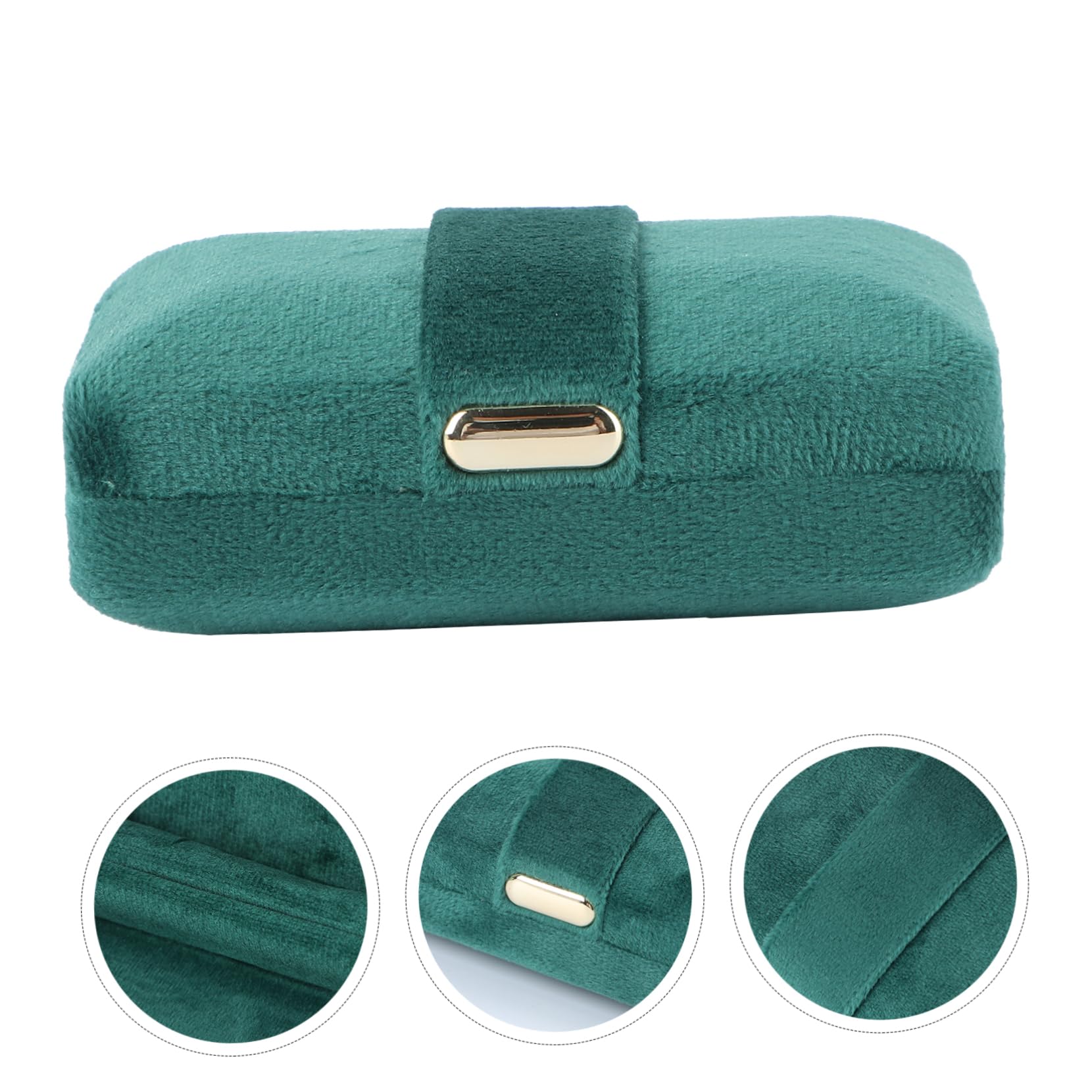 GALPADA 3piezas Collar Organizador De Joyas De Franela Caja Para Anillos y Pendientes Para Propuestas y Diseño Práctico y Elegante