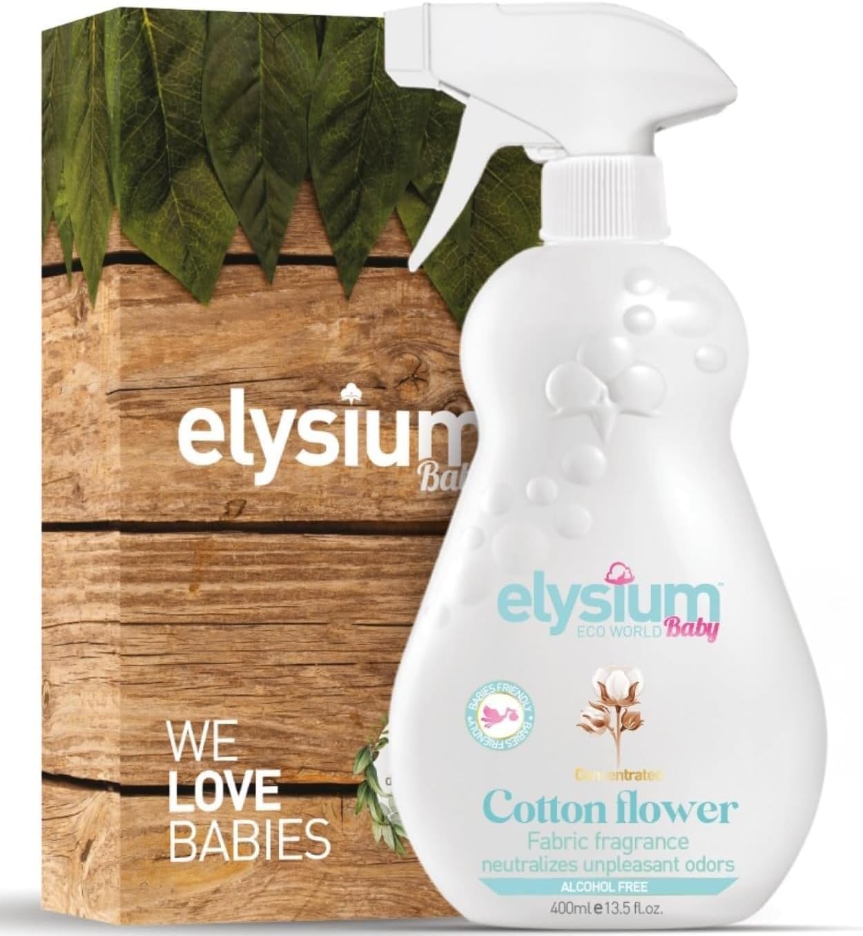 Baby Fresh Fabric Spray - Non-Toxic, Alcohol & Allergen Free Linen & Air Freshener - Long-Lasting Fragrance