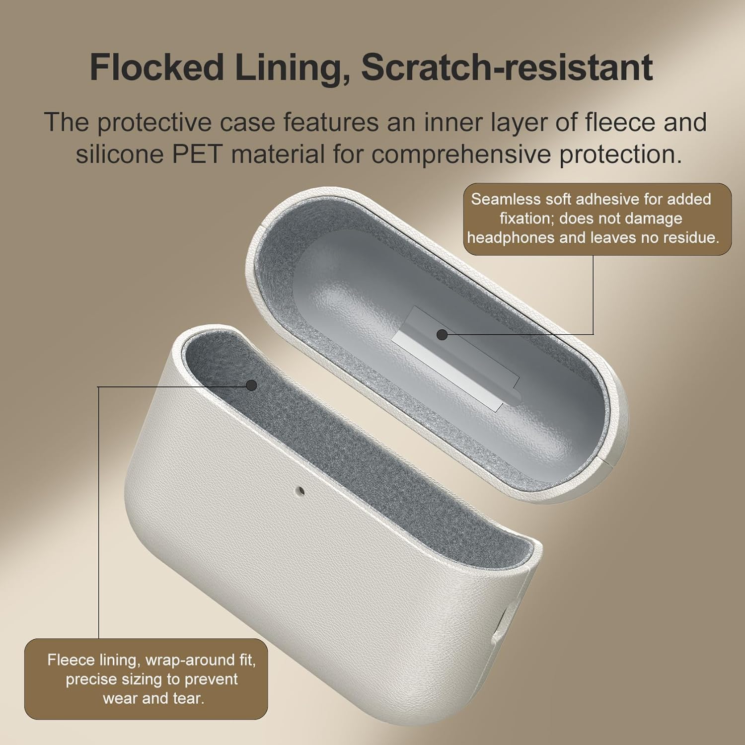 Leather AirPods Pro 3 Case Handcrafted Vintage Genuine Leather AirPods Pro 3 Protective Cover All-Around Shockproof Protection AirPods Pro 3 Pro Protective Sleeve