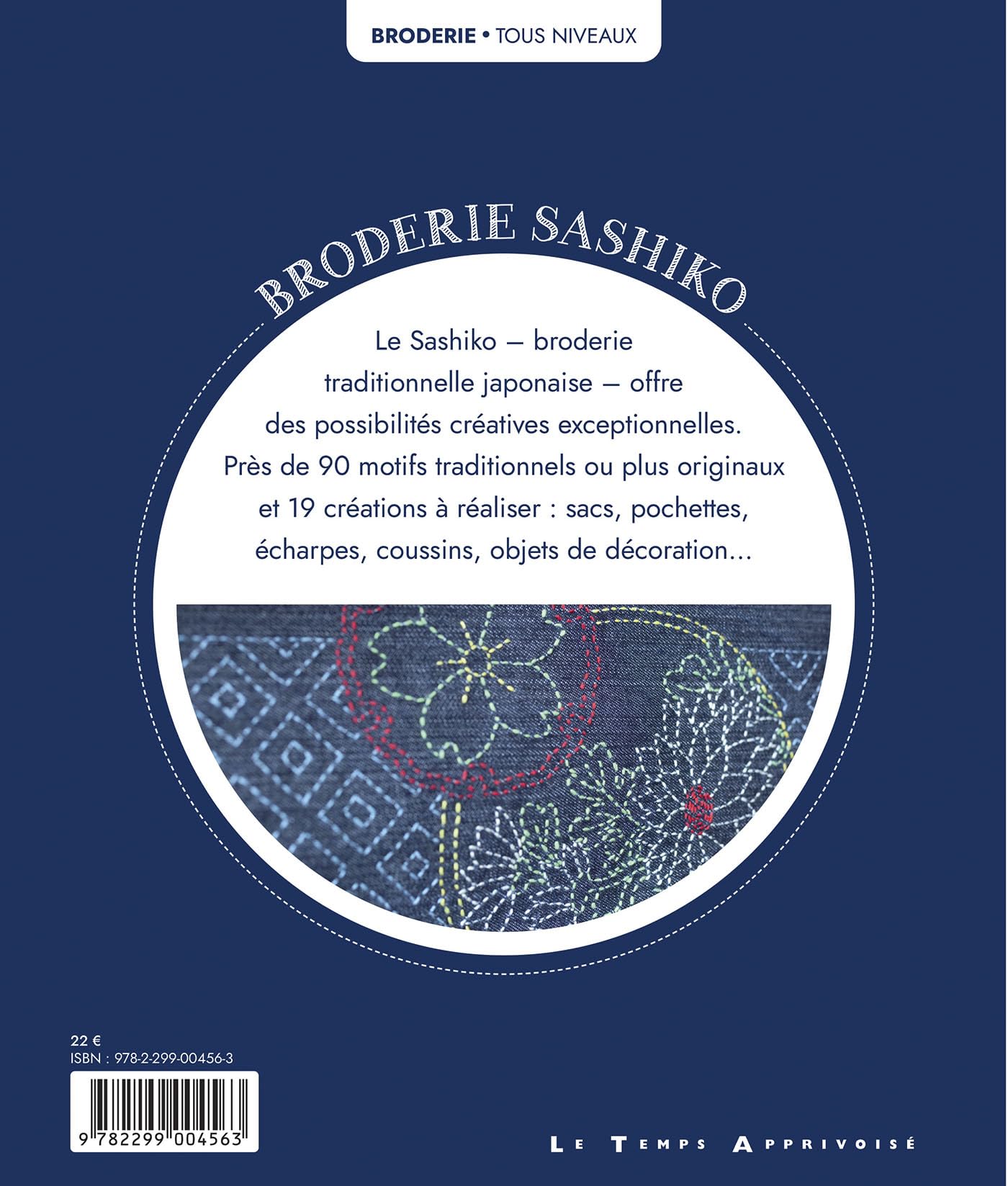 Broderie Sashiko - Techniques & créations