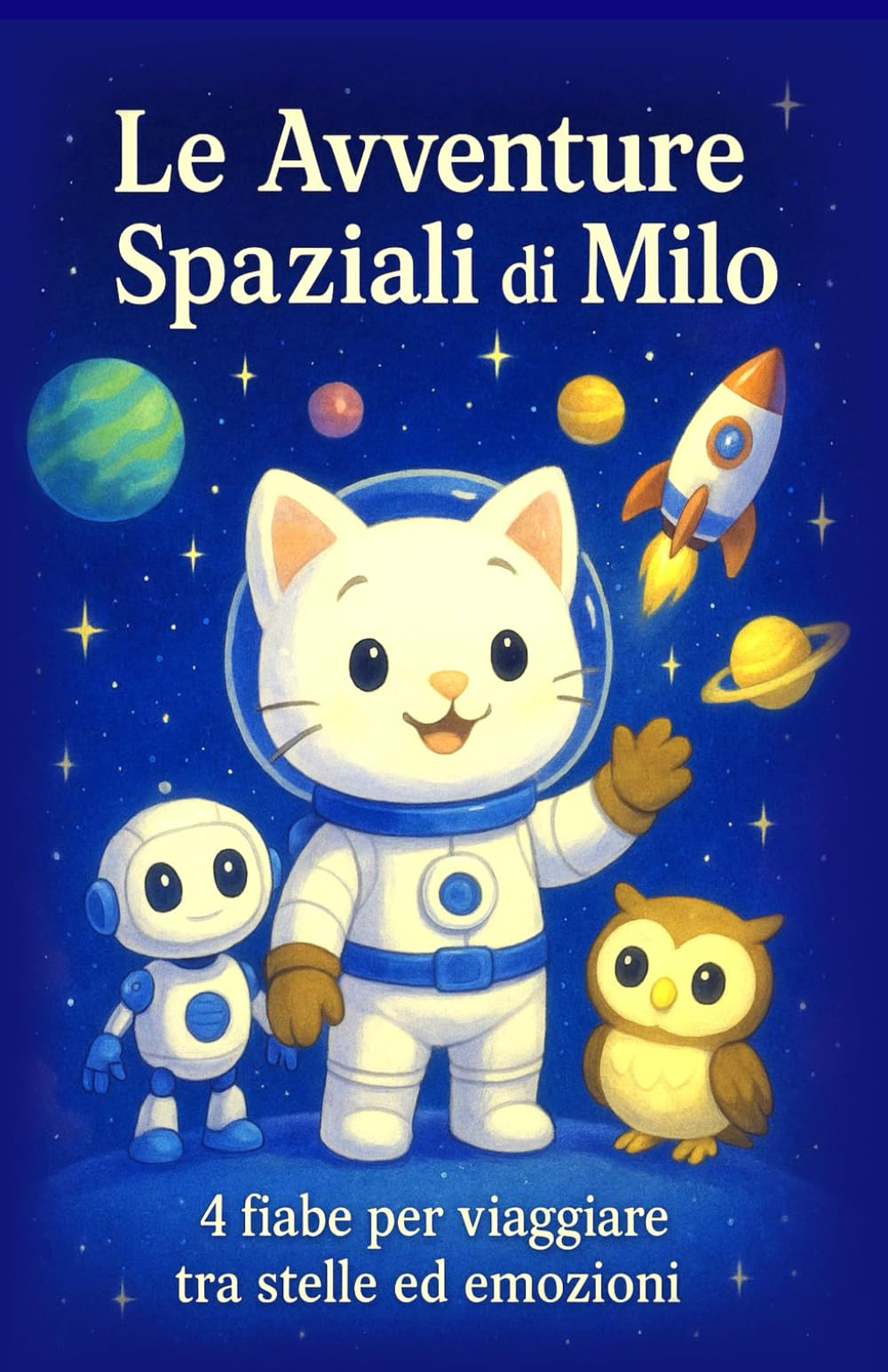 LE AVVENTURE SPAZIALI DI MILO: 4 fiabe per viaggiare tra stelle ed emozioni.: 4 fiabe per viaggiare tra stelle ed emozioni