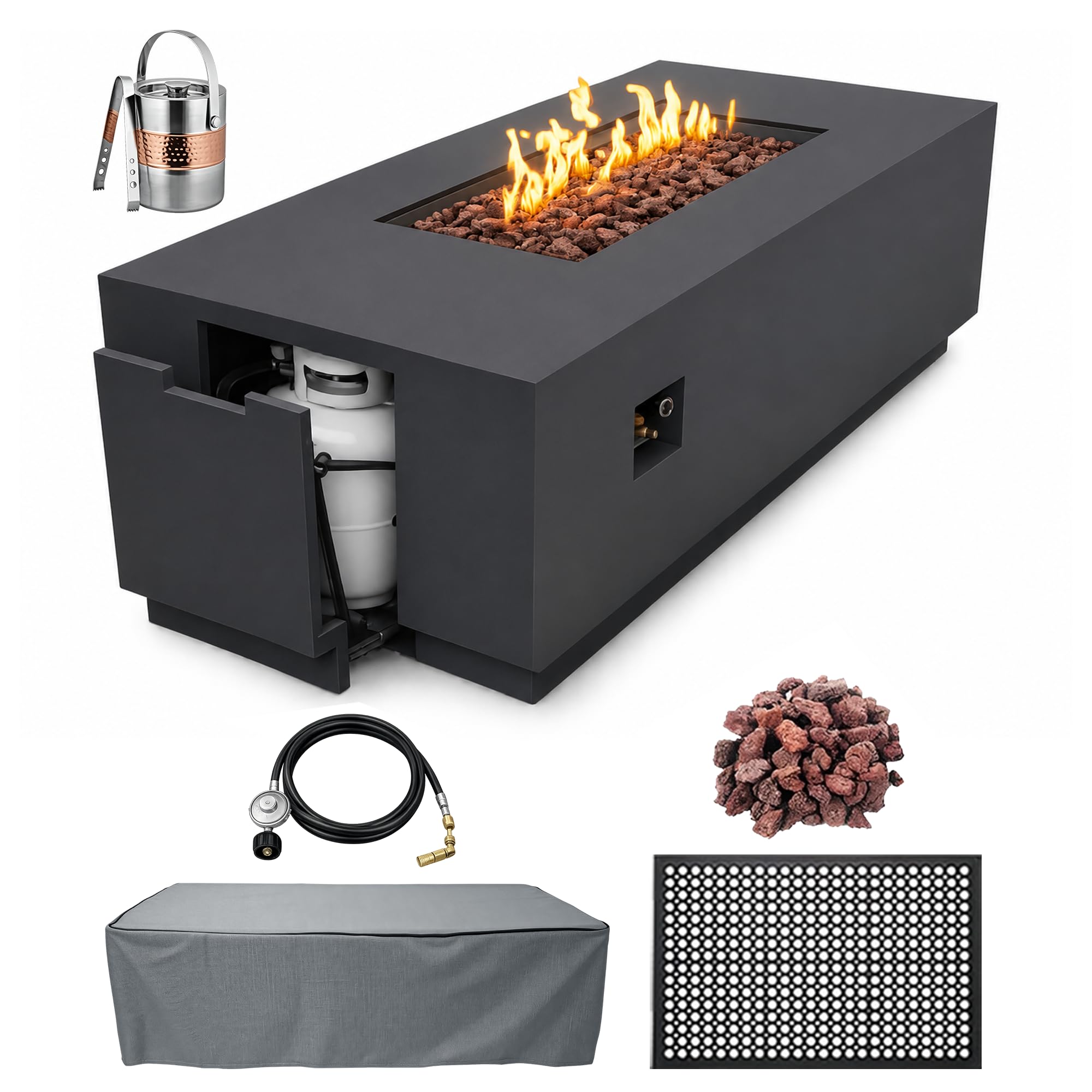 AMS Sedona Fire Pit Table