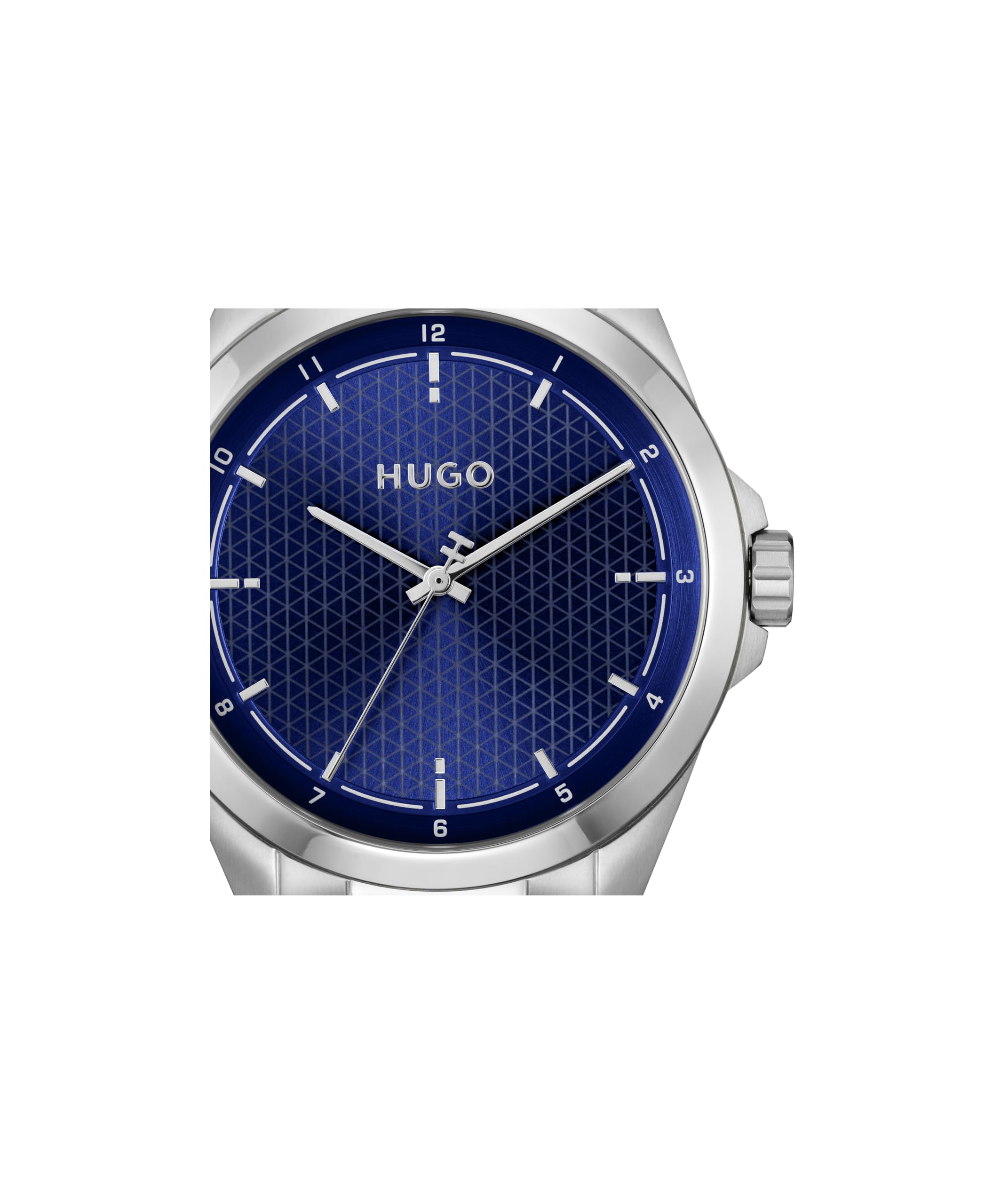HUGO #SEAM Zegarek analogowy dla mężczyzn z bransoletą ze stali nierdzewnej