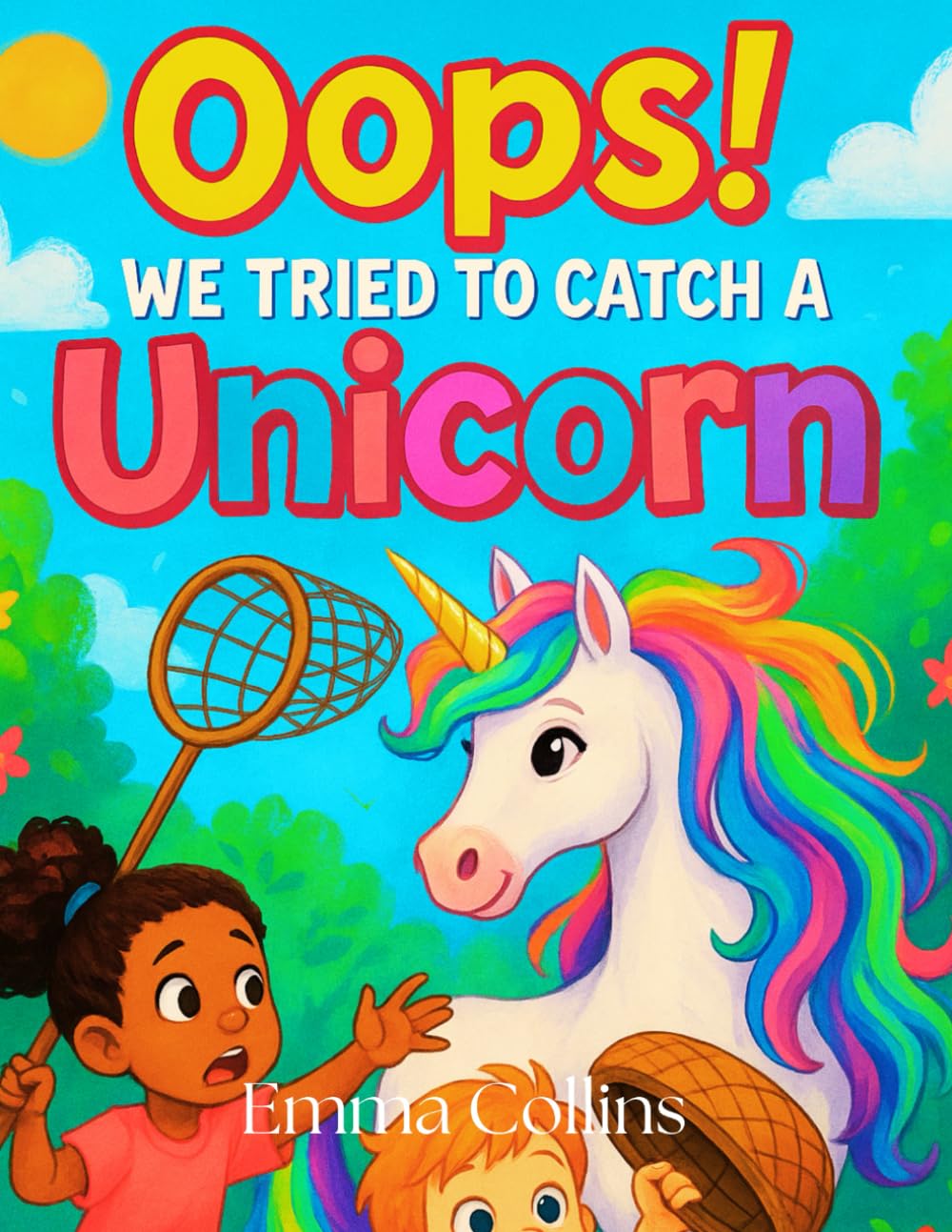 Oops! We Tried to Catch a Unicorn: A Magical Rhyming Adventure for Curious Kids