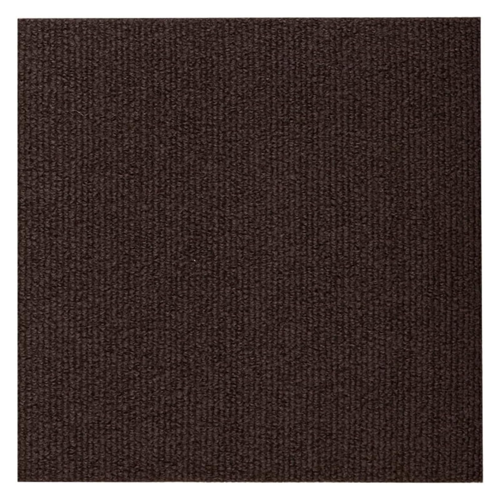 dalles de moquette, Dalles de moquette auto-adhésives lavables, antidérapantes(Dark Coffee,8pcs)