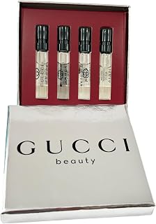 GUILTY Sample Perfume MEN GIFT SET Pour Homme Guilty EDT, Guilty Parfum, Guilty EDP, Guilty Essence - 1.5 ml / 0.05 oz - set of 4 spray samples (7753)