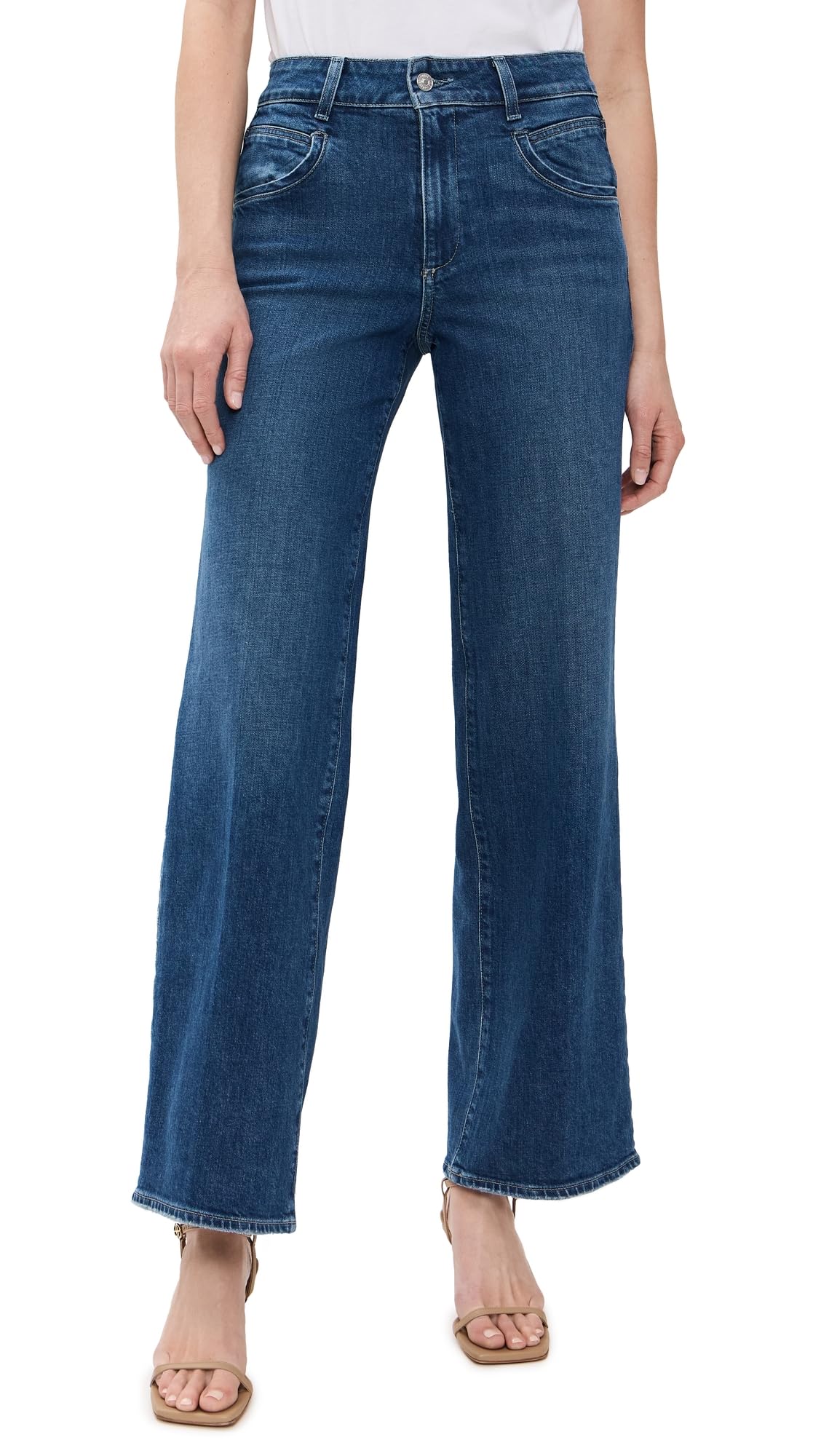 PAIGE Women's Sasha 32 Jeans with Updated Seamed Pockets