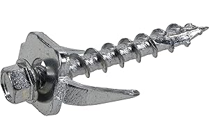 Exterior-Coated Fence Post Screws (#12 x 1-1/2") - 75 Pieces
