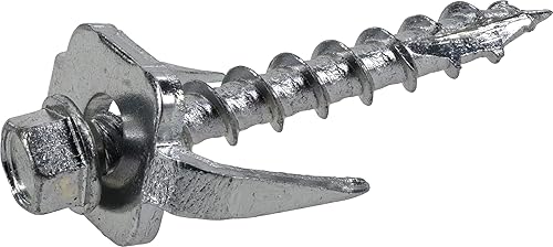Exterior-Coated Fence Post Screws, Silver (#12 x 1-1/2") - 700