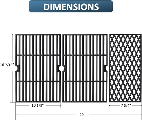 Miniatura 3 de Adviace Piezas de repuesto para Dyna Glo DGH474CRP DGH483CRP DGH485CRP DGH474CRP-D, 70-01-911 Rejilla de repuesto para rejilla DGH474CRP DGH483CRP