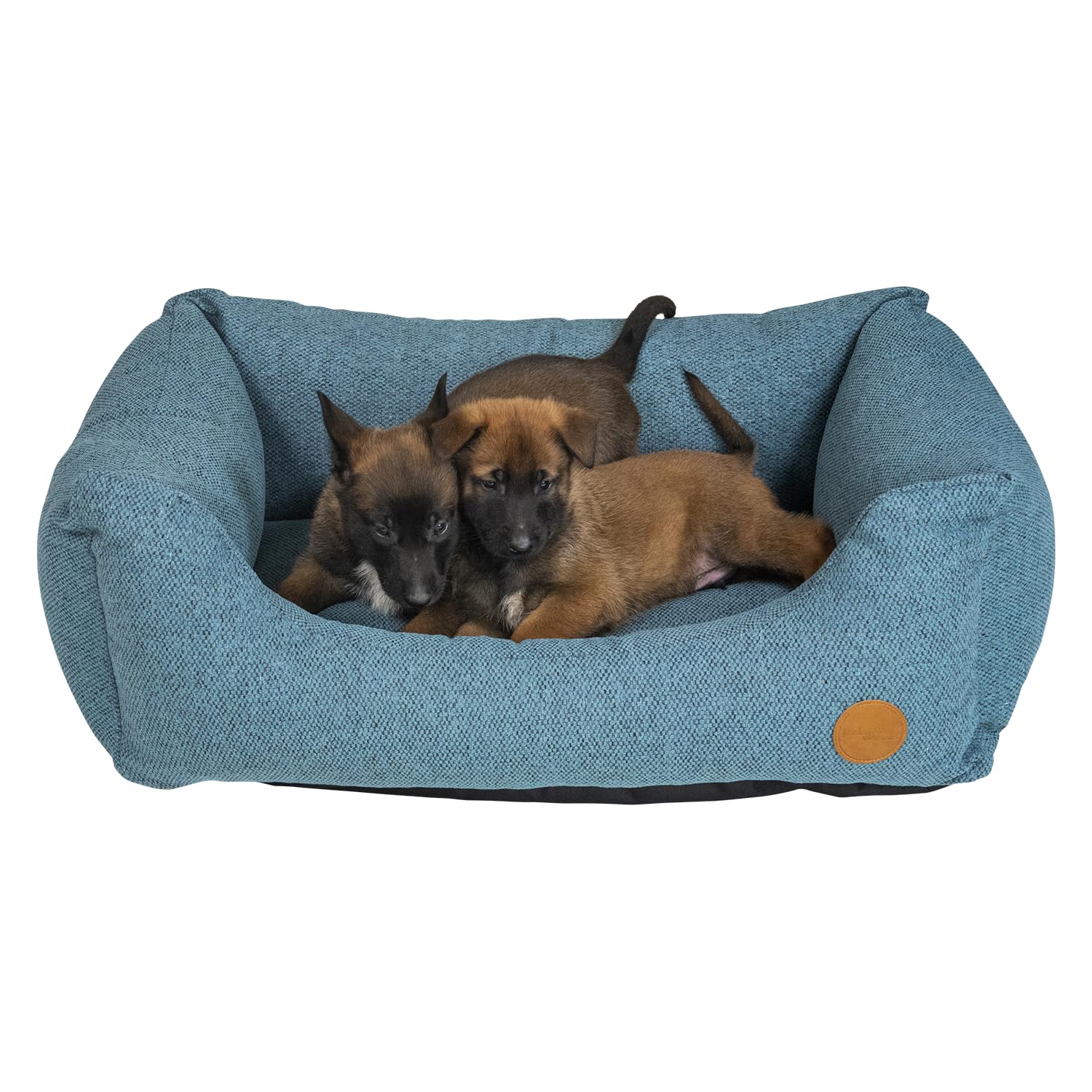 JACK AND VANILLA - Orthopedische hondenbank JV Hampton – binnenmand voor oudere of gevoelige gewrichten – lichtgrijs, L, 117 x 82 x 28 cm