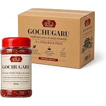 Gochugaru Korean Chilli Flakes Coarse for Kimchi   Authentic Red Pepper Flakes, 6x200g | The Spice Specialist