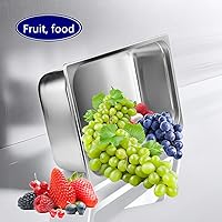 Vista 4 de Cubos de hielo para fiestas, cubo de vino y cerveza, cubo de hielo de acero inoxidable (mediano)