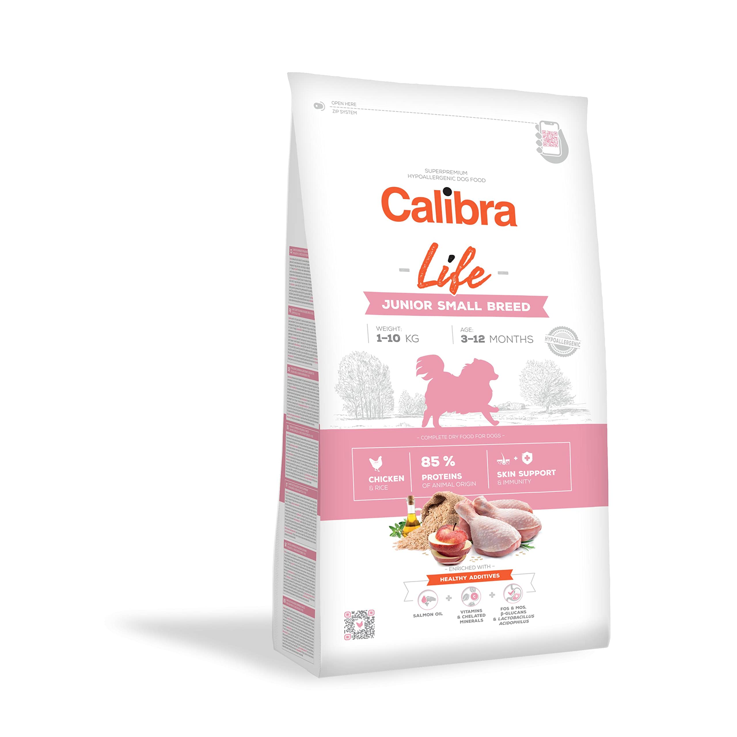 CALIBRA DOG LIFE JUNIOR SMALL BREED CHICKEN 6 KG
