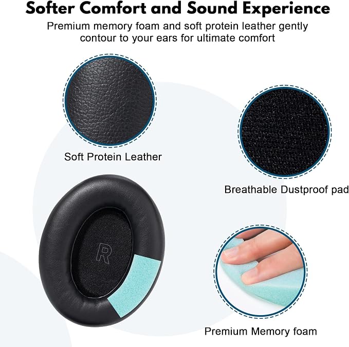 Repuestos de Almohadillas para Bose QuietComfort Ultra miniatura 3