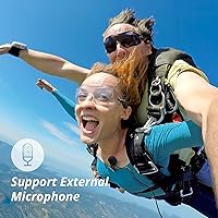 Vista 7 de AKASO Brave 4 Pro 4K30FPS Cámara de Acción - Videocámara Subacuática de 131 pies Cámara Impermeable con Pantalla Táctil EIS Avanzado Control Remoto