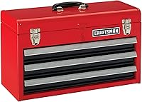 Vista 8 de CRAFTSMAN Caja de herramientas metálica de 3 cajones de 20 pulgadas de ancho con cajones de rodamiento de bolas (CMST98245RB)