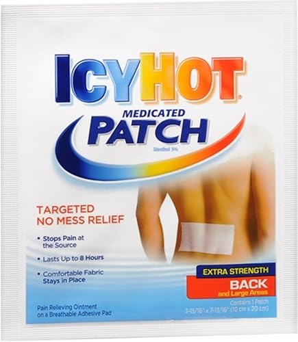 Icy Hot Bkptch Tamaño 1ct Icy Hot Extra Strength Back Patch