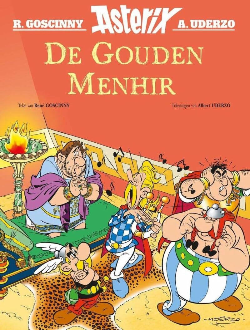 De gouden menhir: Met gratis luisterspel download (Asterix, 4)