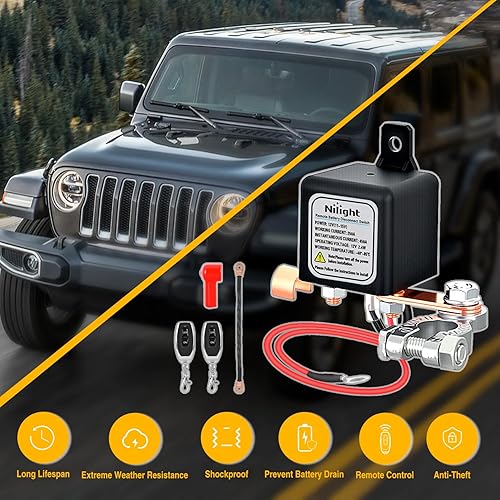 Miniatura 49 de Nilight 50044R - Juego de 5 cables de cobre estañado impermeables de 40/30 amperios, resistentes de 12 AWG, 5 pines, SPDT, estilo Bosch de 12 V