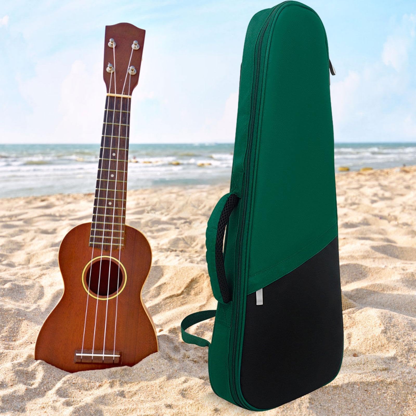 Bolsa para ukelele, funda para ukelele, portátil, colorida, bolsa para ukelele, mochila para afinador, 23 24 pulgadas, estilo D