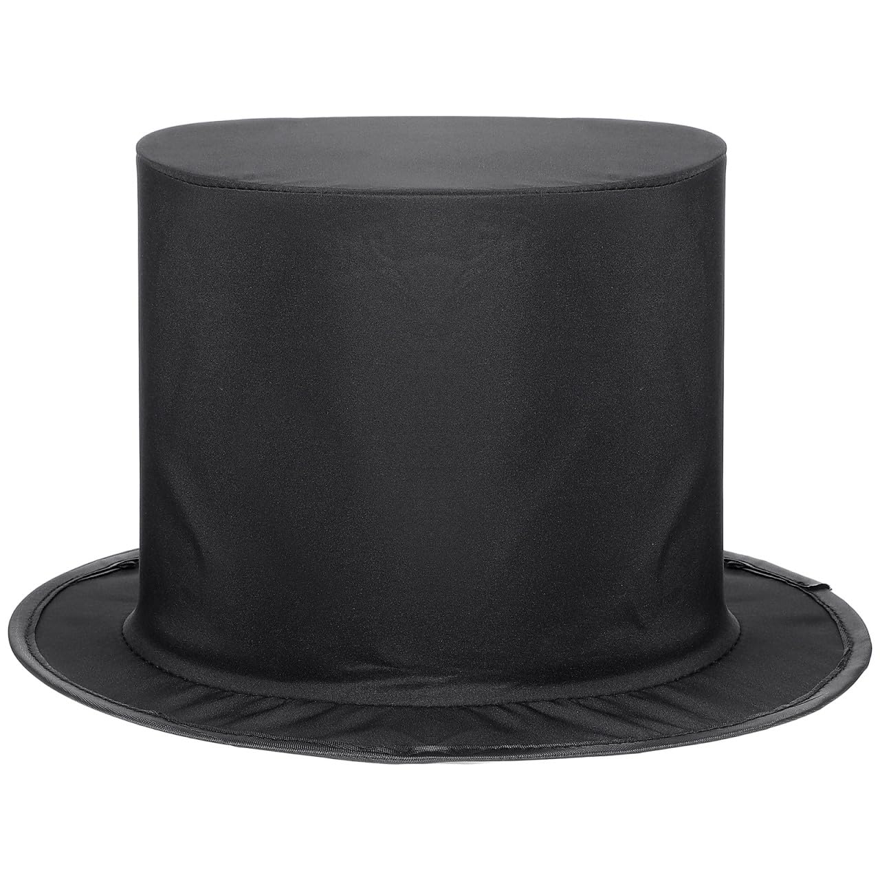 CLISPEED Spring-loaded Collapsible Top Hat for Adults Elastic Magician Costume Cap Party Festival Performance Masquerade Headwear