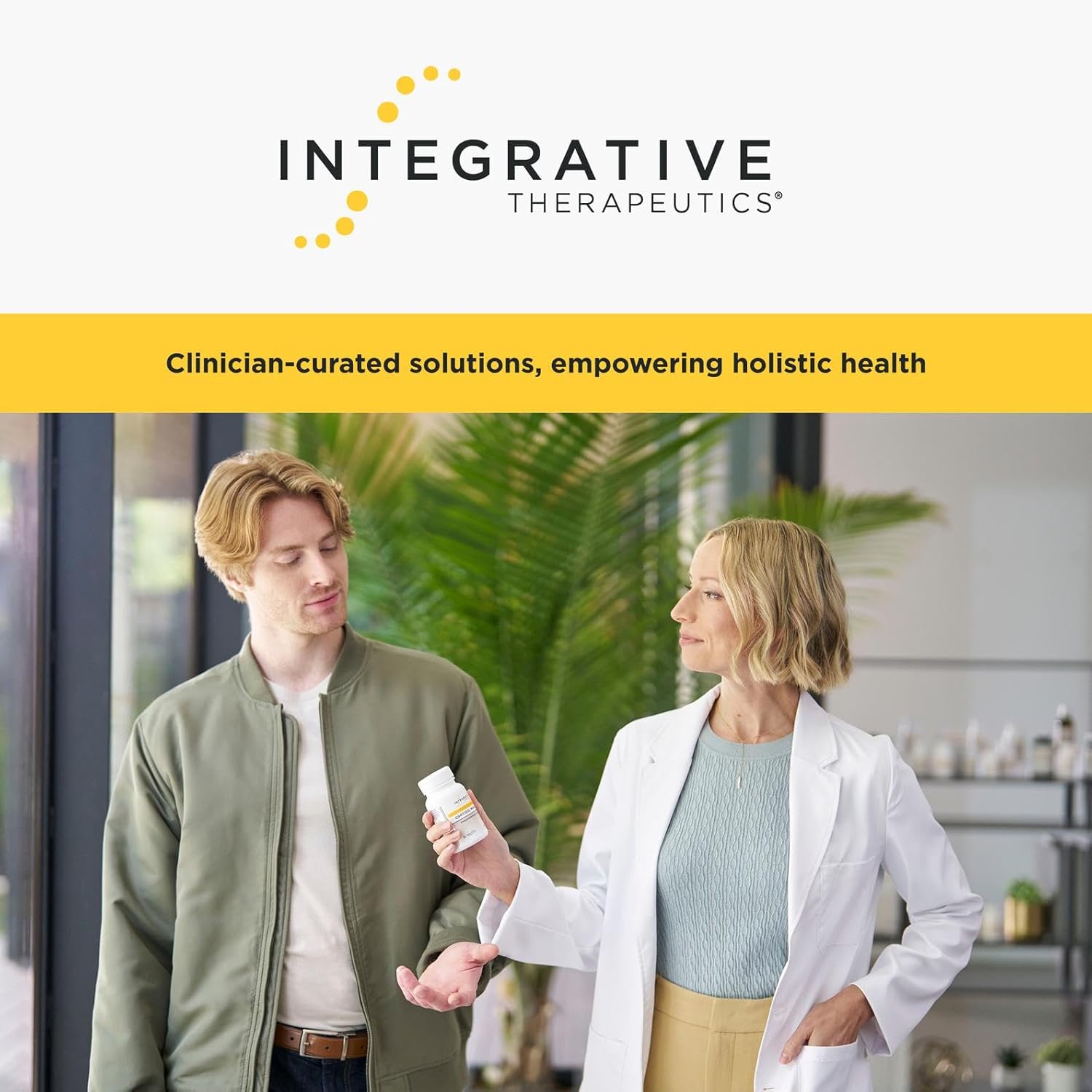 Integrative Therapeutics L-Theanine - Stress Response Support for Demanding & Busy Lifestyles* - Calmness & Relaxation Support* - Amino Acid Supplement - 60 Capsules (30 Servings)