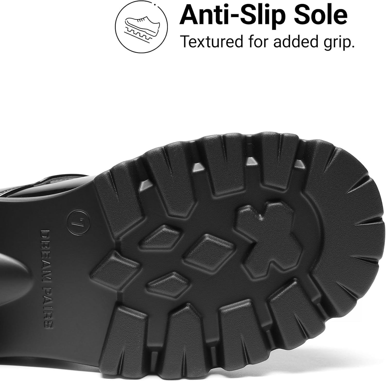 DREAM PAIRS Mary Jane Platform Shoes for Women Closed Toe Chunky Block Heel Cute Dress Shoes