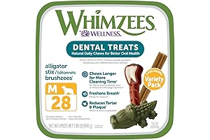 Wellness Variety Box: All Natural EarthBones Dental Chews for Dogs (Medium)