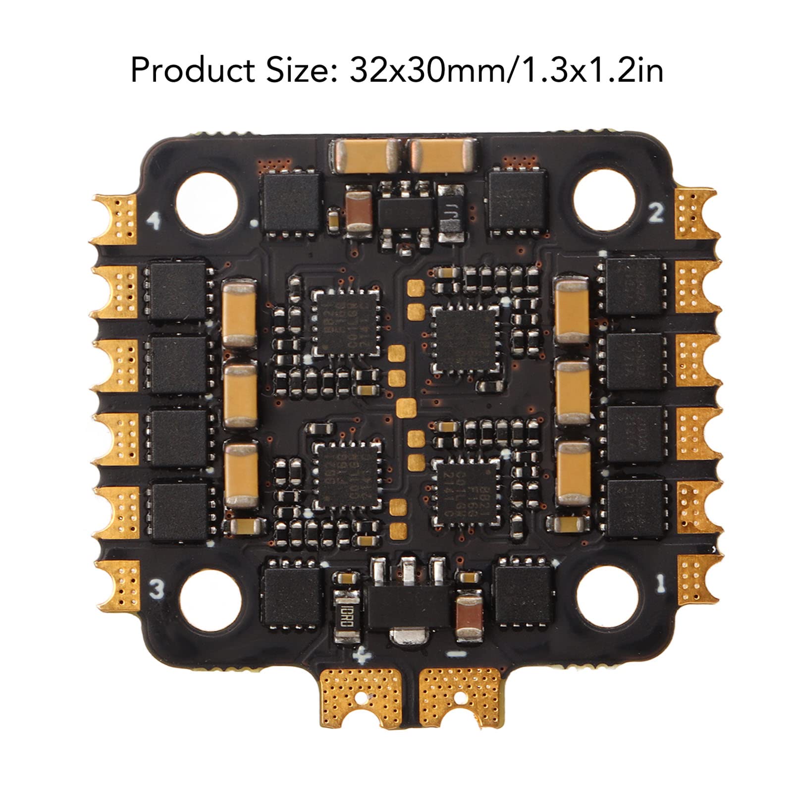 Sorandy BLHeli S ESC, Kontroler Prędkości Drona 25A 2S 5S, Tłumione światło ESC z Aktywnym Wolnym Biegiem, Idealny do Dronów Wyścigowych FPV