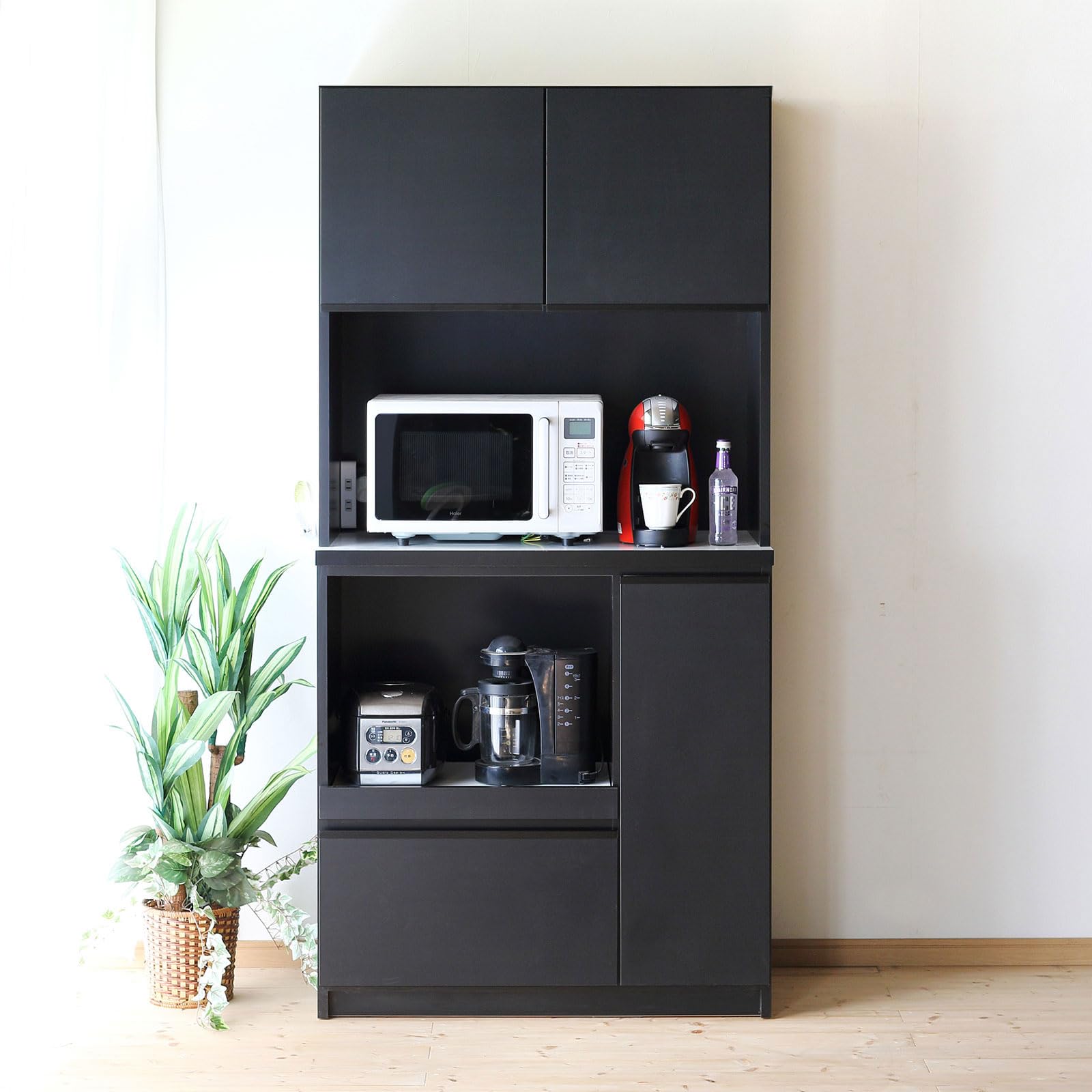 Amazon.co.jp: KAGUCOCO: ┗ カップボード：ナポリ フル加工セット W90