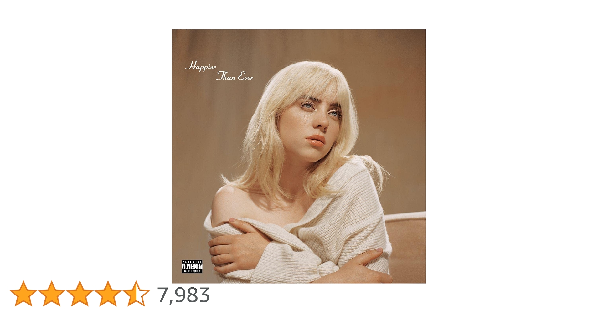 billie eilish happier than ever レコード　新品 Happier Than Ever (帯付/2枚組アナログレコード) : BILLIE