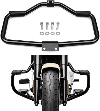 Crash Bar Engine Guards for Sportster 1200 Custom XL1200C 2004-2023; Iron 883 XL883N 2009-2023; Roadster XL1200R '04-08; Forty Eight XL1200X '10-15Black