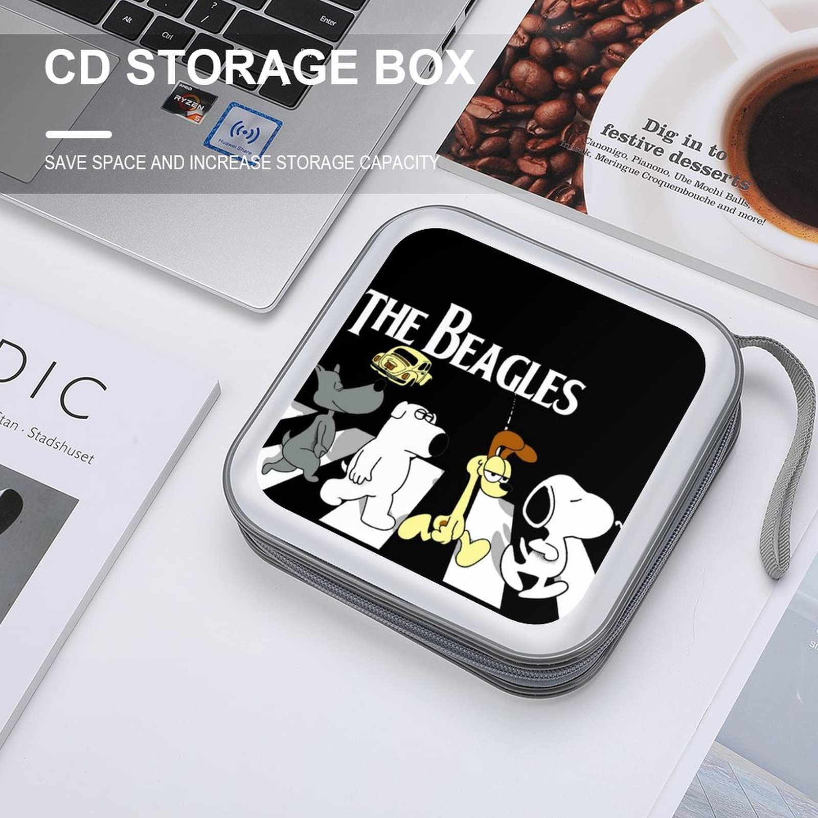 Amazon | ビートルズ スヌーピー メディアケース BD/DVD/CDケース