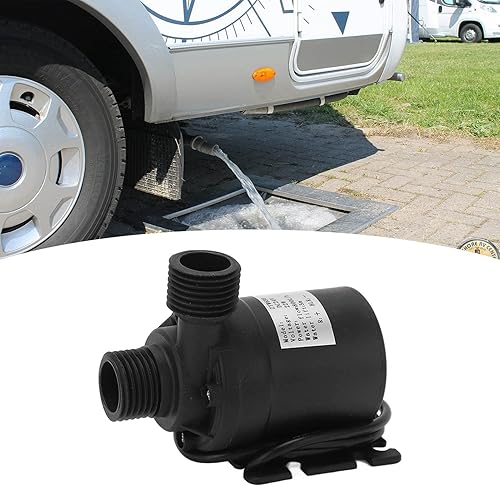 Miniatura 5 de Bomba de agua sin escobillas DC 24V 22W 800LH IP68 impermeable 5M16.4ft cabeza de bombeo bomba de agua ultra silenciosa, para acuario, fuente,