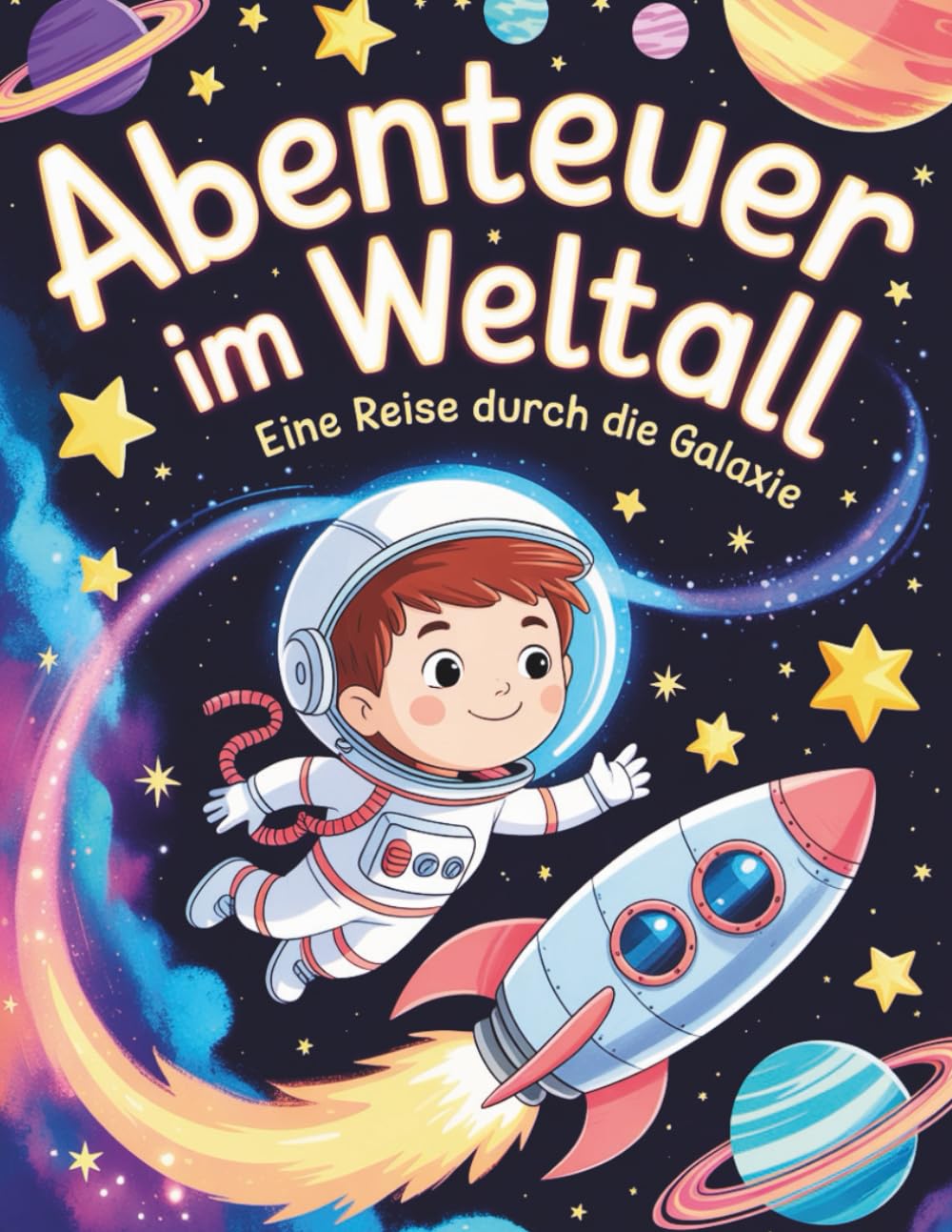 Abenteuer im Weltall – Eine Reise durch die Galaxie: 24 fantastische Weltraumgeschichten für kleine Entdecker – voller Magie, Mut und galaktischer Wunder