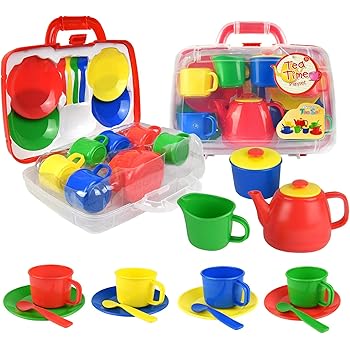 children's tea set with case