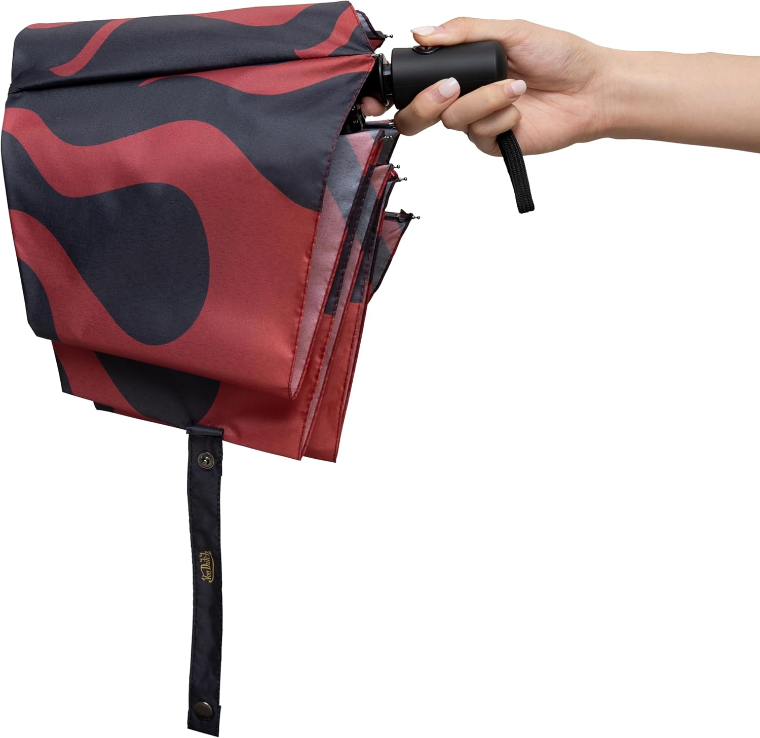 Von Dutch Kustum Kulture Compact Automatic Umbrella, Strong & Portable