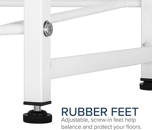 Miniatura 9 de Brio Soportes para botellas de agua de doble columna (blanco) (6 botellas)