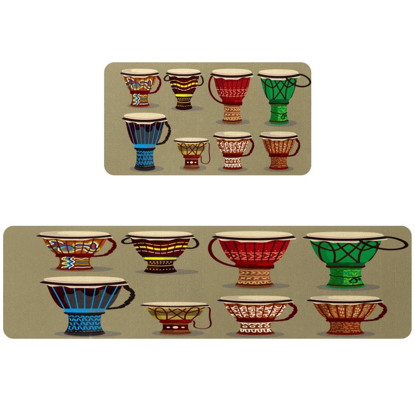 Tapis de cuisine antidérapant grand format lavable pour couloir et buanderie