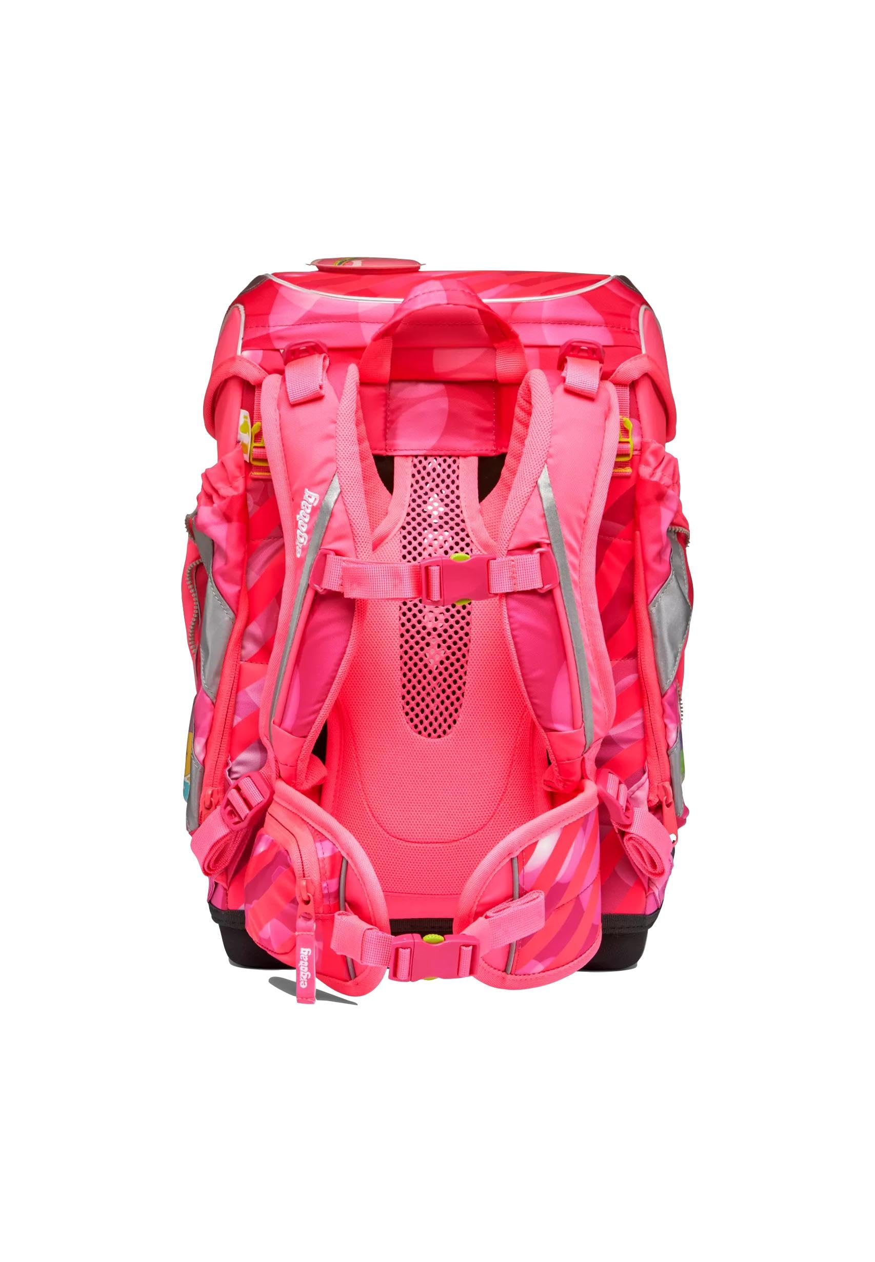 ergobag cubo Set ergonomischer Schulrucksack Klassisch 5-teilig 1. Klasse Grundschule, Mehrfarbig (Mehrfarbig), Einheitsgröße