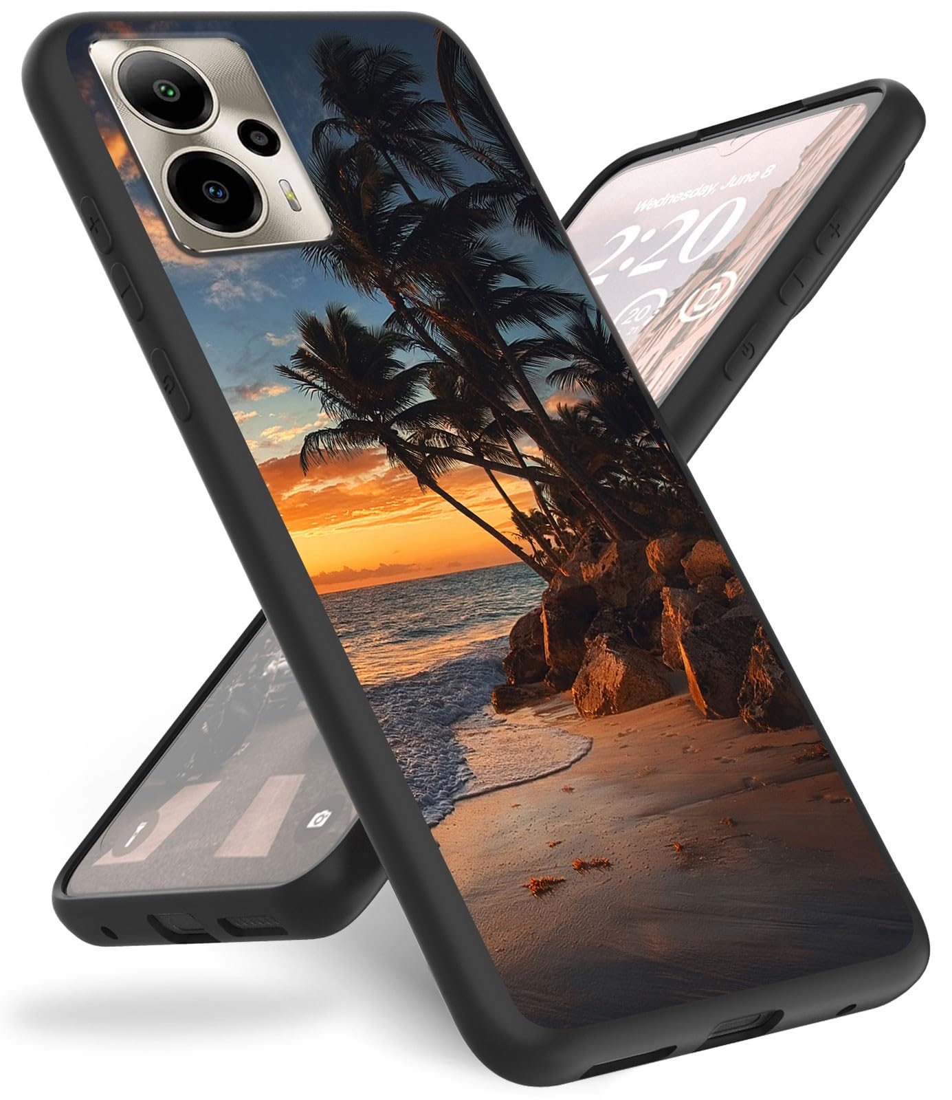 Mxfdegf for Cricket Outlast 5G 2024 Phone Case AT&T Motivate Pro 5G Case,Slim Anti-Scratch Shockproof Durable Black Silicone Protective Cover Case for