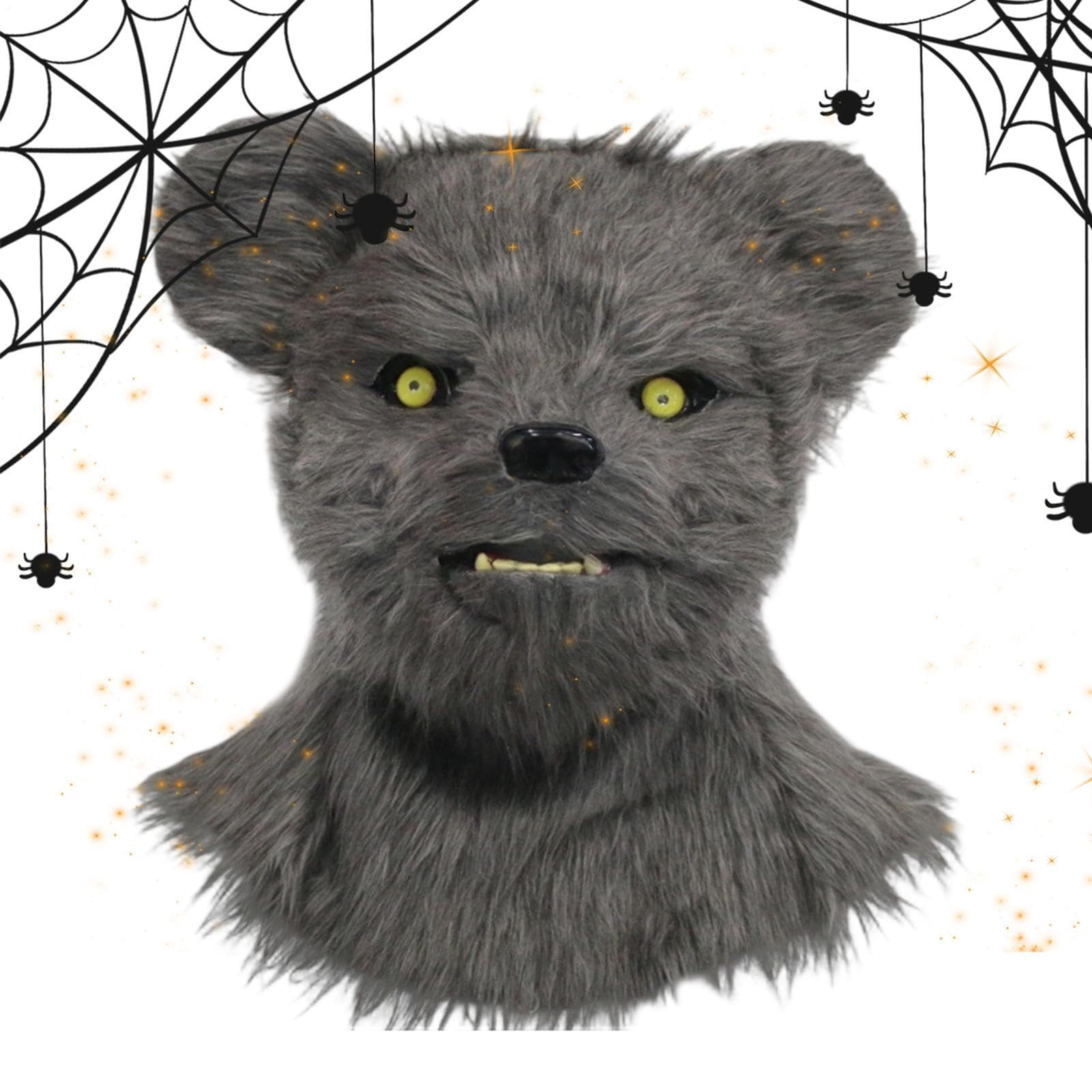 Maschera Stravagante Costume Realistico In Peluche Traspirante A Forma Di