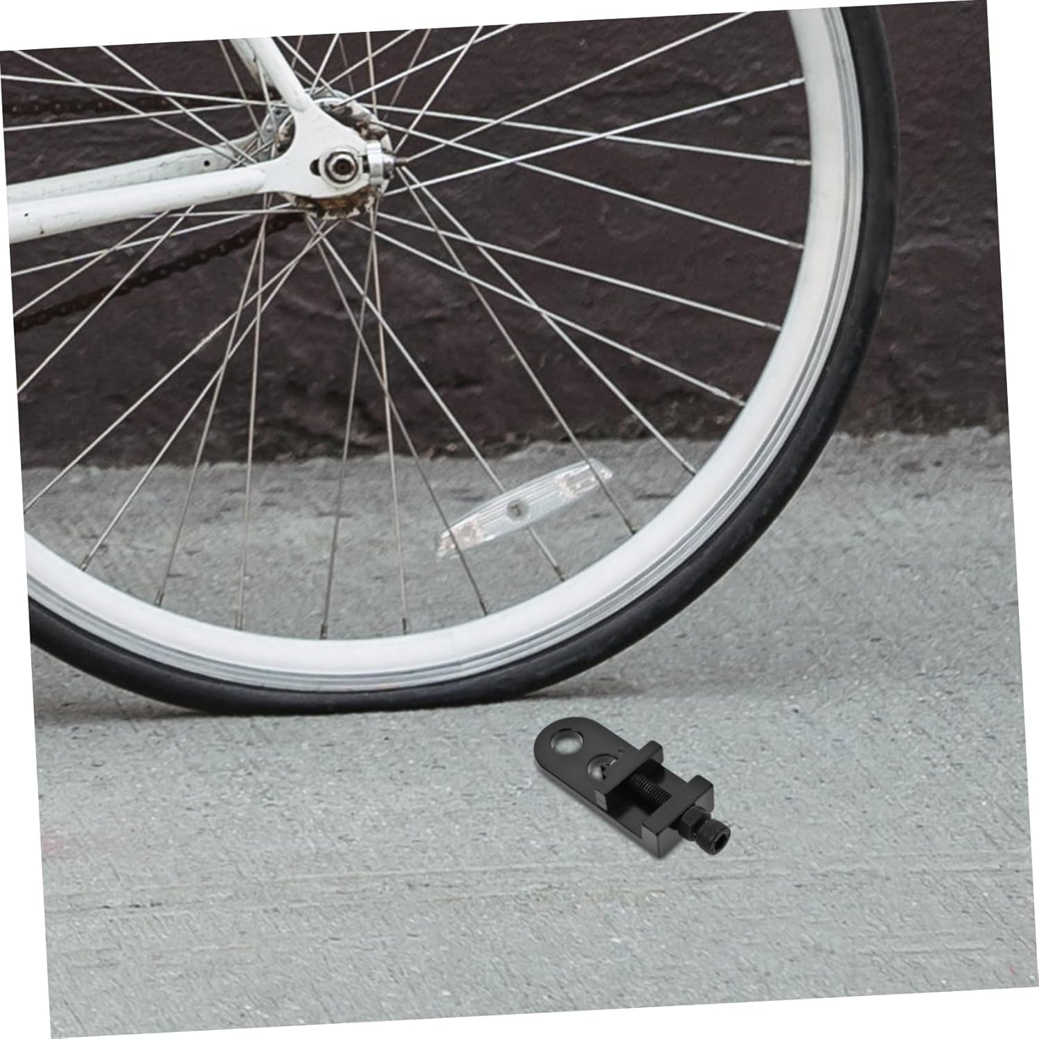 GALPADA Chain Adjuster Tightener Holder Pedal Combination Bike Chain Tensioner Chain Bike Car Seat Bicycles Bike