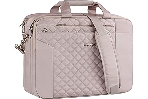 Waterproof Anti-Theft KROSER 17 Inch Expandable Laptop Briefcase