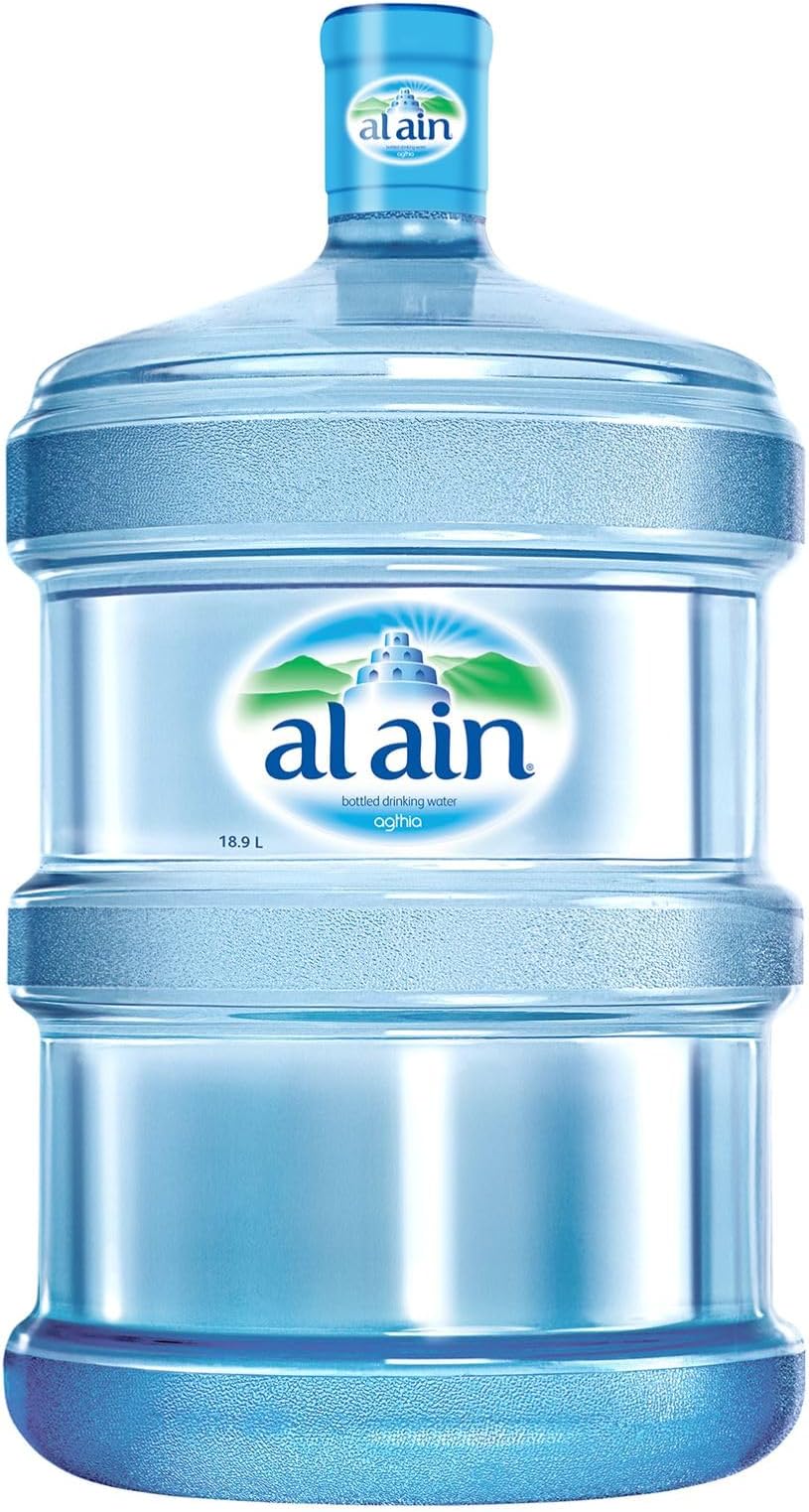 Al Ain Water 5 Gallon (18.9 L) Refill only (With Exchange of Empty Bottle Only, Other Brand Bottles Not acceptable), 1.0 count