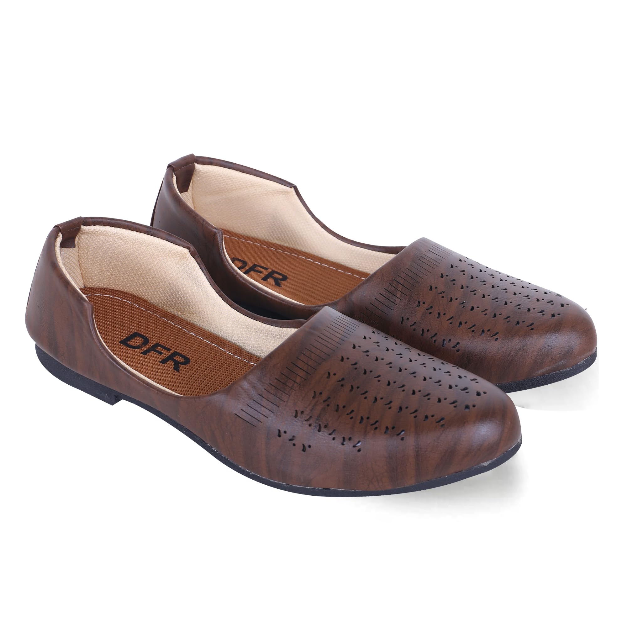 Men's Ethnic Juttis Mojaris & Casual Shoes Juti Loafers-image-36