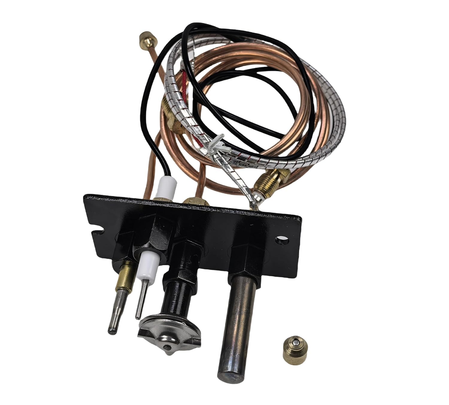 10002264 Pilot Assembly NG/LPG Fireplace Replacement of HHT Majestic & VC NG/LPG Pilot Assembly for Fireplaces, Fryer with 750mV Thermopile