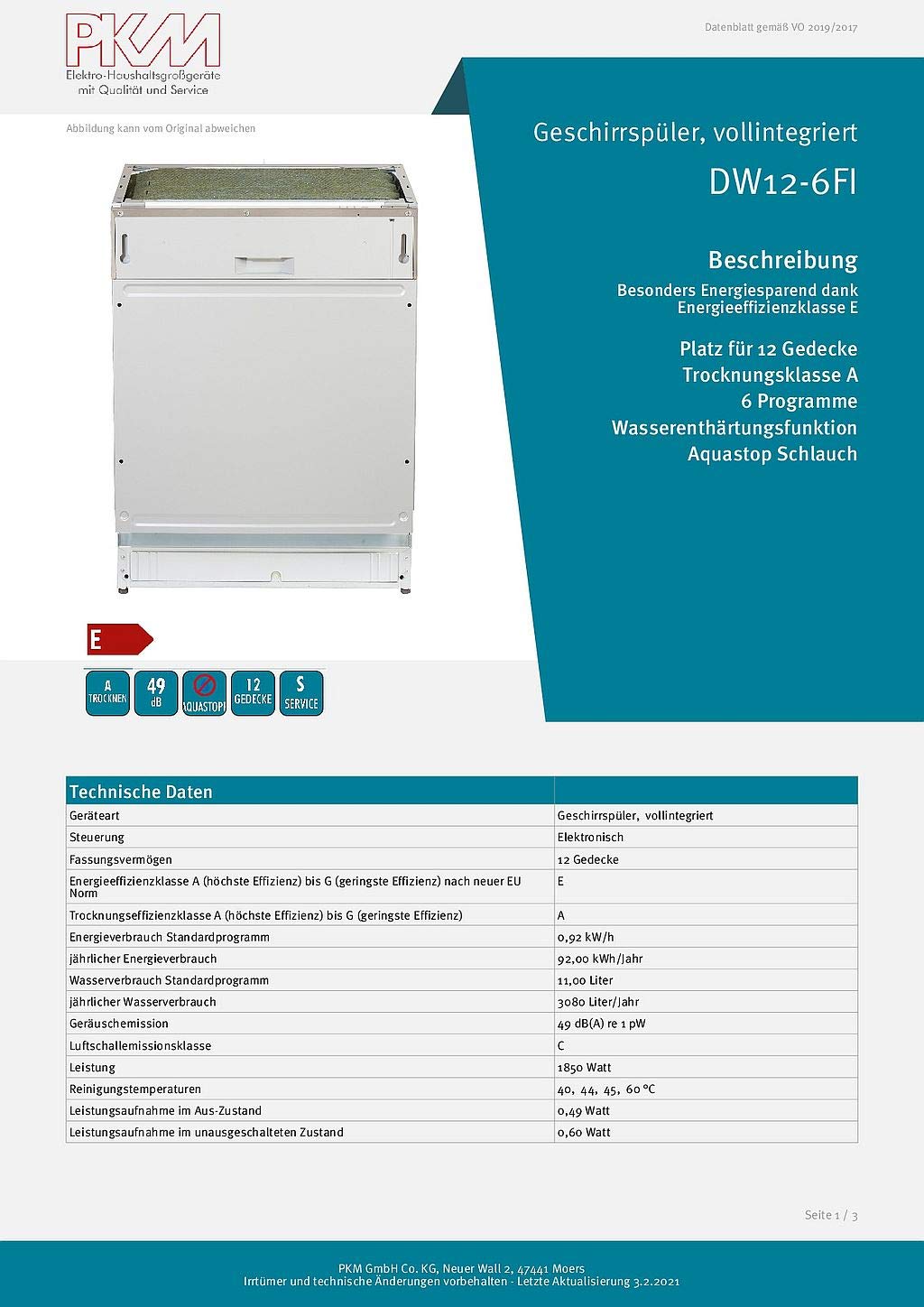 Menke Küchenblock 280cm, inkl. Elektrogeräte mit Geschirrspüler