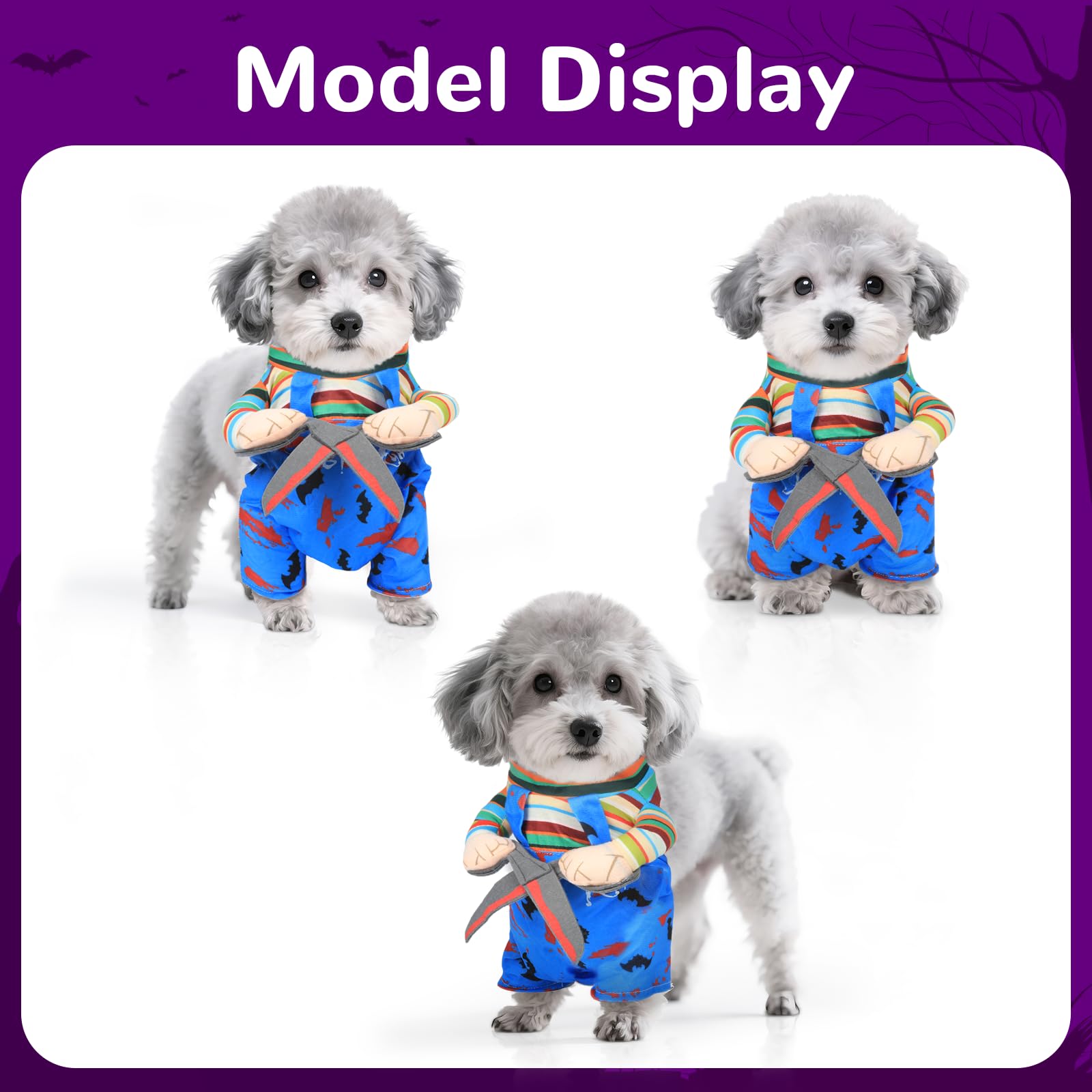 Dog Halloween Costumes, Fancy Pet Dog Clothes - Image 4